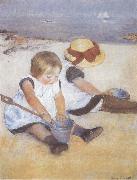 Two Children on the Beach